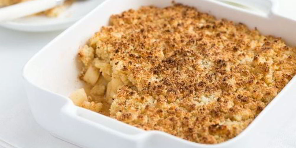 Рецепт запеканка с яблоками и овсянкой