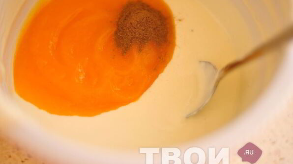 запеканка творожная с тыквой