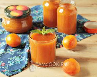 Абрикосовый сок с мякотью на зиму