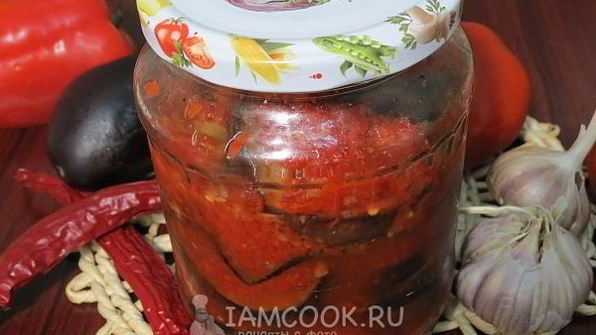баклажаны острые жареные на зиму