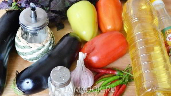 баклажаны по-грузински на зиму