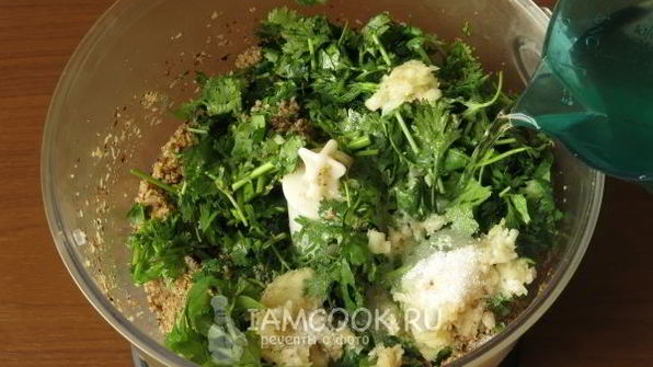 баклажаны в ореховом соусе на зиму