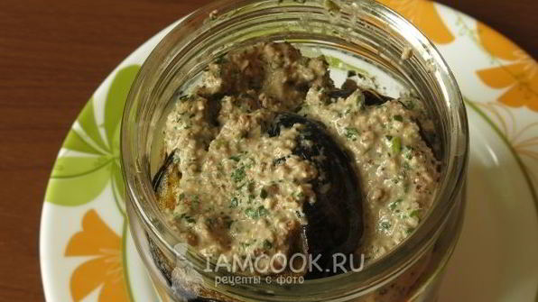 баклажаны в ореховом соусе на зиму