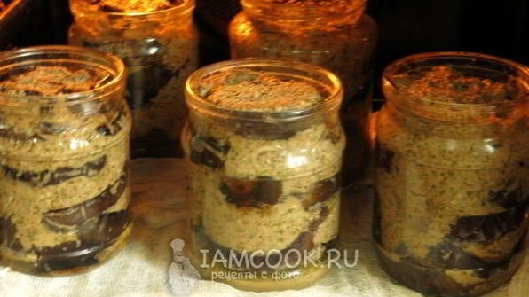 баклажаны в ореховом соусе на зиму