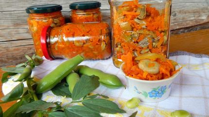 Бобы на зиму