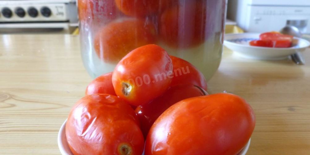 Рецепт быстрые квашеные помидоры