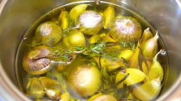 чеснок в масле на зиму