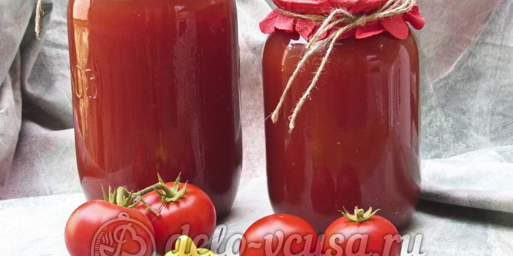 Рецепт домашний томатный сок на зиму