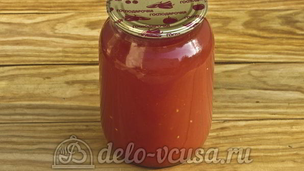 домашний томатный сок на зиму