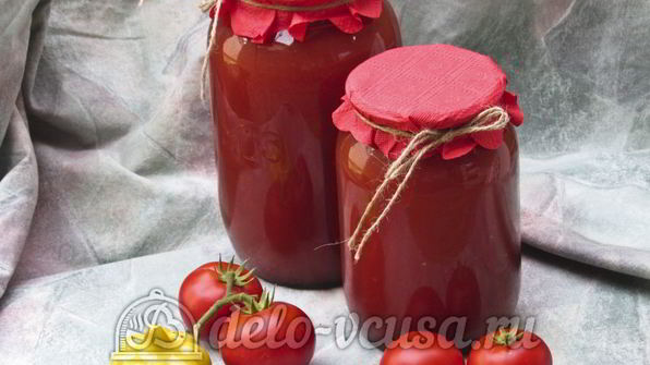 домашний томатный сок на зиму