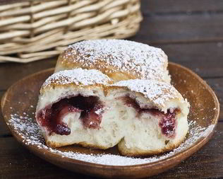 Булочки с джемом