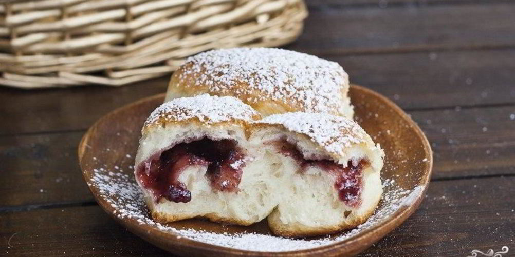 Рецепт булочки с джемом