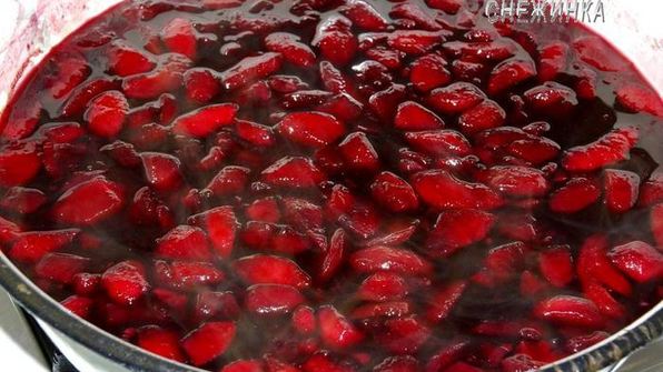 ежевичный джем без косточек с яблоками