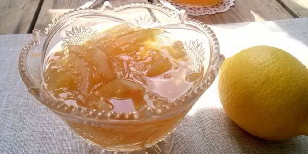 Рецепт лимонный джем