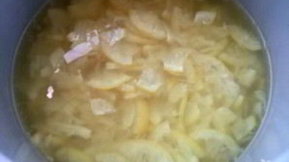 лимонный джем