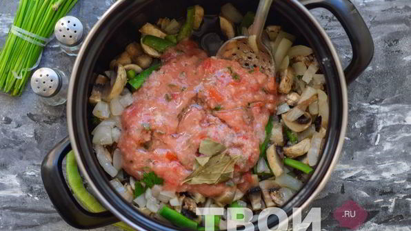 фасоль с грибами на зиму