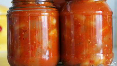 Кабачки, жареные в томате, на зиму