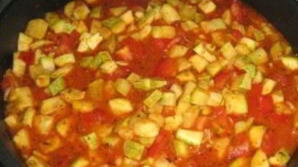 кабачки, жареные в томате, на зиму