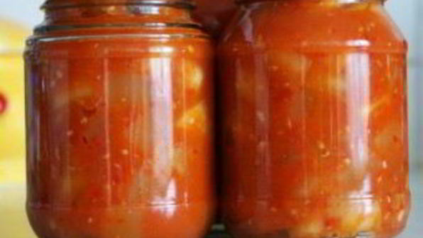 кабачки, жареные в томате, на зиму