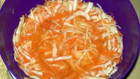 капуста квашеная сладкая на зиму