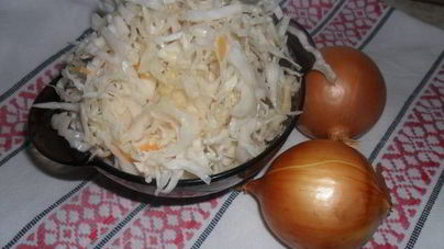 Хрустящая квашеная капуста