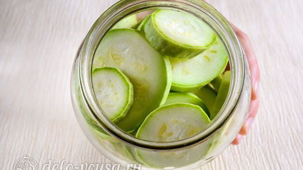 хрустящие кабачки на зиму