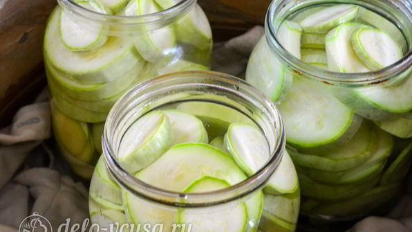 хрустящие кабачки на зиму