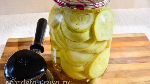 хрустящие кабачки на зиму