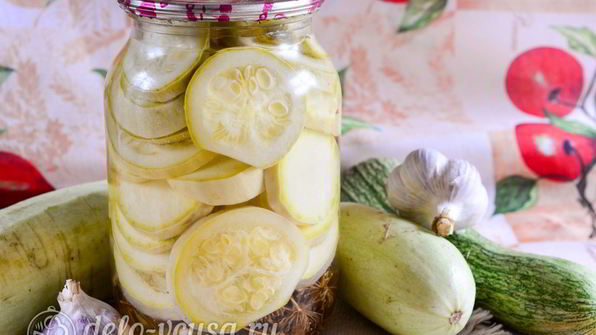 хрустящие кабачки на зиму