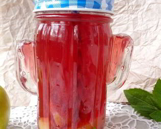 Душистый компот с мятой