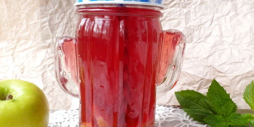 Рецепт душистый компот с мятой