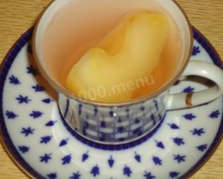 Фруктовый компот из свежих фруктов