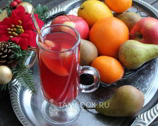 Глинтвейн безалкогольный из компота