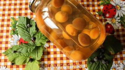 Компот из абрикосов на зиму