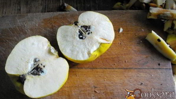 компот из айвы на зиму