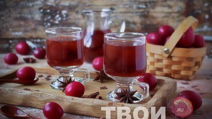 Компот из алычи