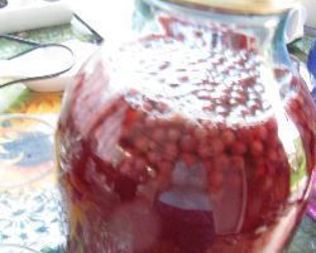 Компот из брусники на зиму
