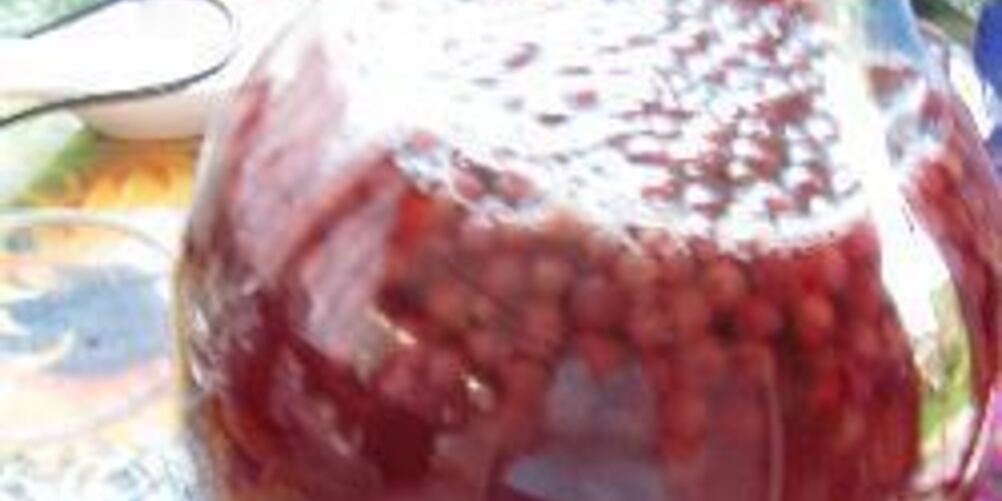 Рецепт компот из брусники на зиму