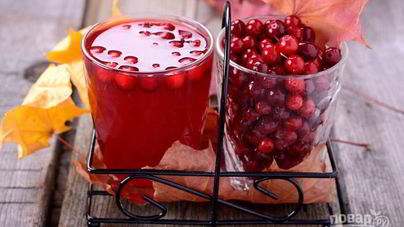 Компот из брусники