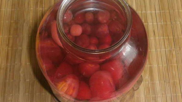 компот из черешни на зиму