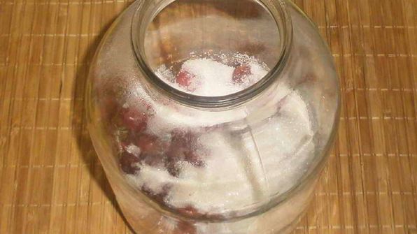 компот из черешни на зиму