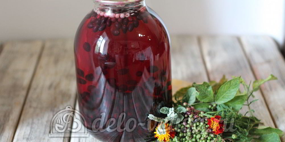 Рецепт компот из черной смородины