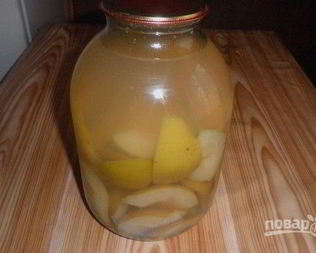 Компот из груши на зиму
