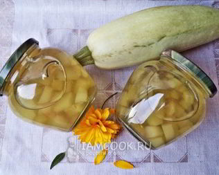 Компот из кабачков на зиму