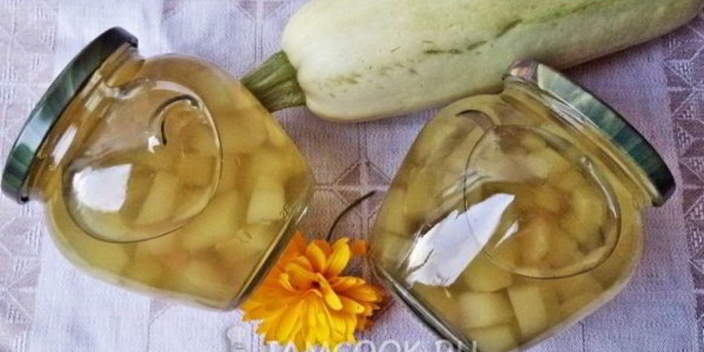 Рецепт компот из кабачков на зиму
