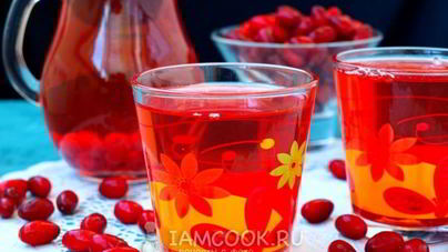 Компот из кизила