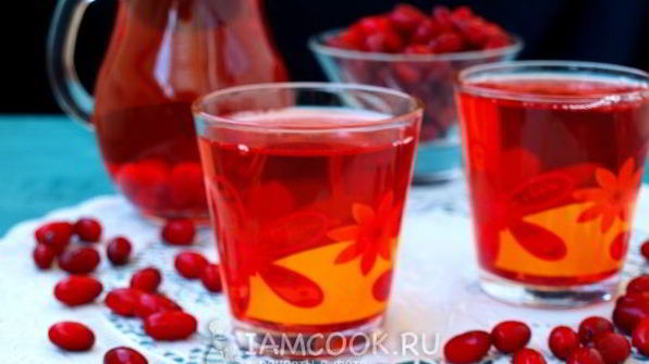 компот из кизила