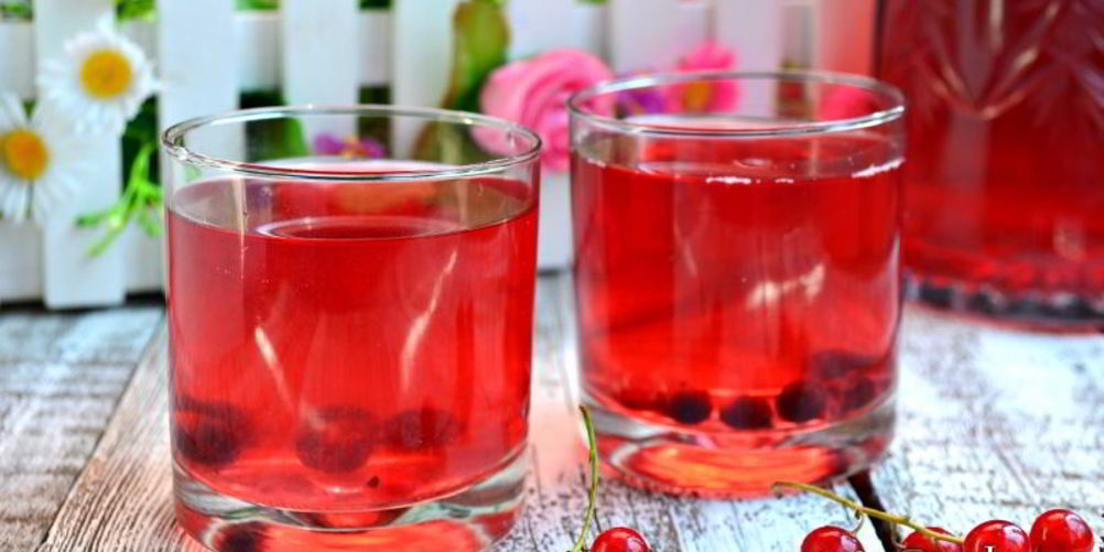 Рецепт компот из красной и черной смородины