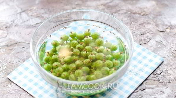 компот из крыжовника с апельсином