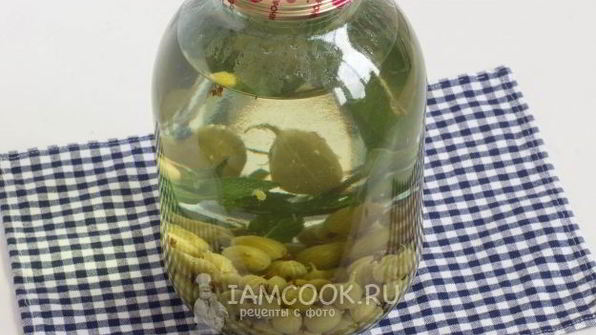 компот из крыжовника с мятой